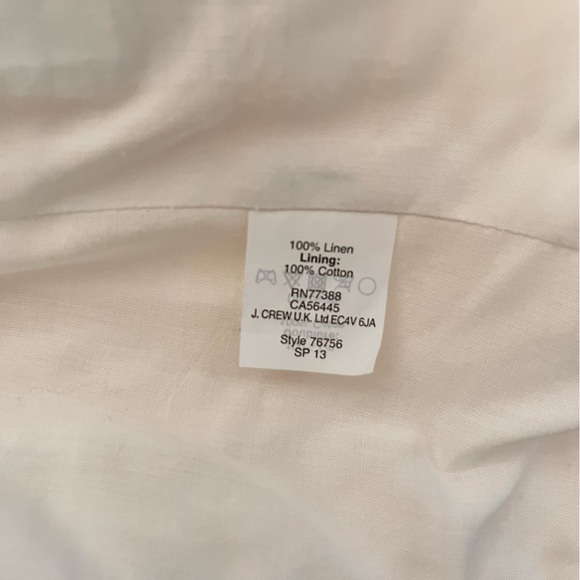 J Crew Schoolboy Blazer in 100% Linen size 2 - Picture 7 of 7